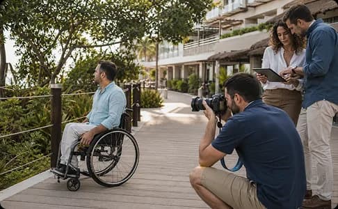 Producción de contenidos para promocionar un destino turístico accesible