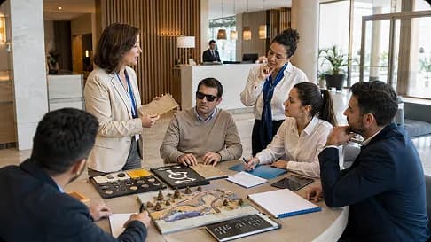 Profesionales participando en una formación sobre accesibilidad turística